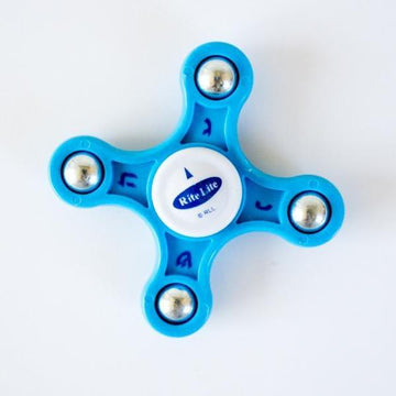 Rite Lite Toy Dreidel Fidget Spinner - Blue, Yellow or White