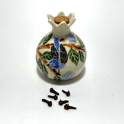 Goodstein Ceramics Havdalah Sets Blue Bird Porcelain Spice Box by Goodstein Ceramics