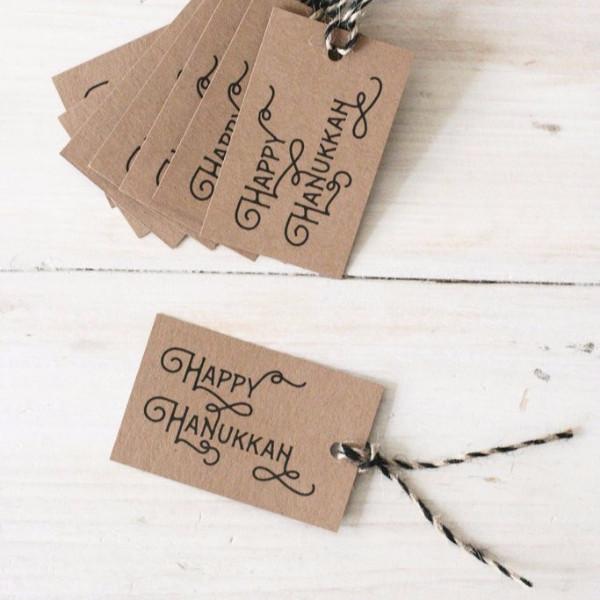 Chai and Home - Hanukkah Gift Tags - Set of 8 - ModernTribe
