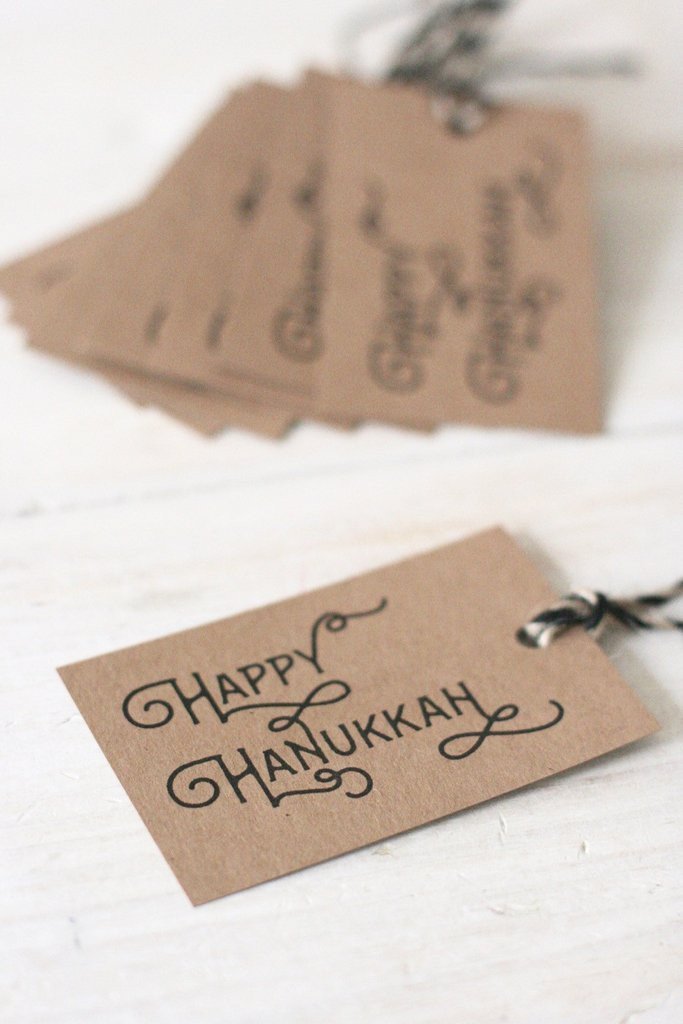 Chai and Home - Hanukkah Gift Tags - Set of 8 - ModernTribe