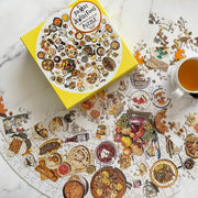 Artisan Puzzles The 100 Most Jewish Foods: 500-Piece Circular Puzzle