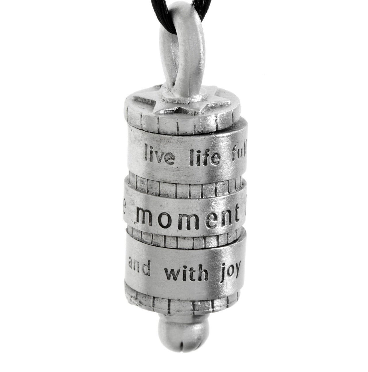 Emily Rosenfeld - The Moment is Now Prayer Wheel Necklace by Emily Rosenfeld - ModernTribe