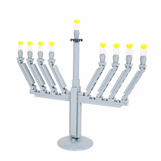 3-in-1 Menorah Made with LEGO® Bricks