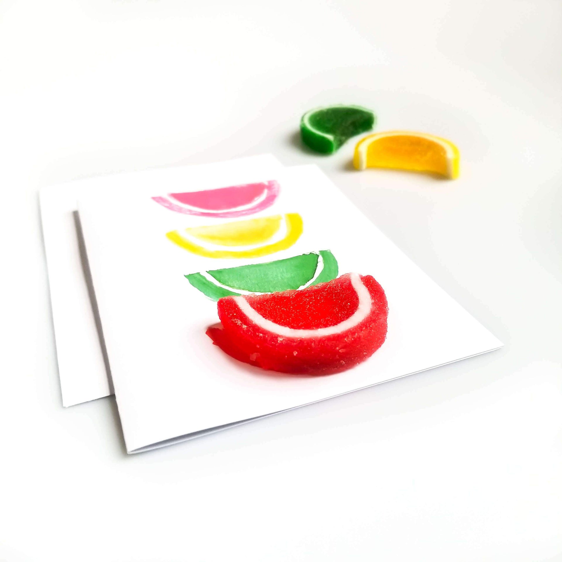 Aviva Bloom Card Multicolored Passover Jellies Greeting Cards - Set of 5