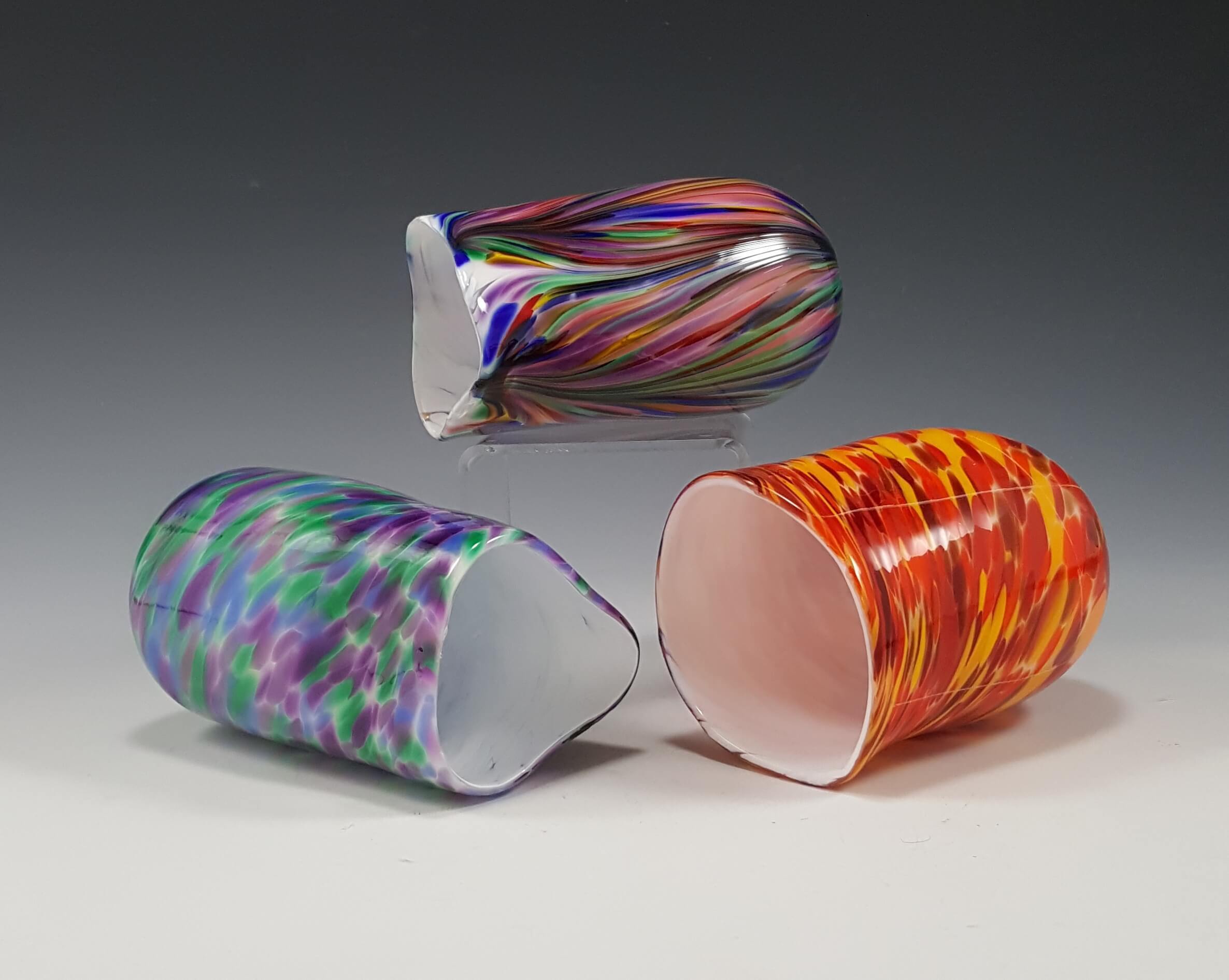Wedding Smash Glass Beans by Rosetree Glass Studio