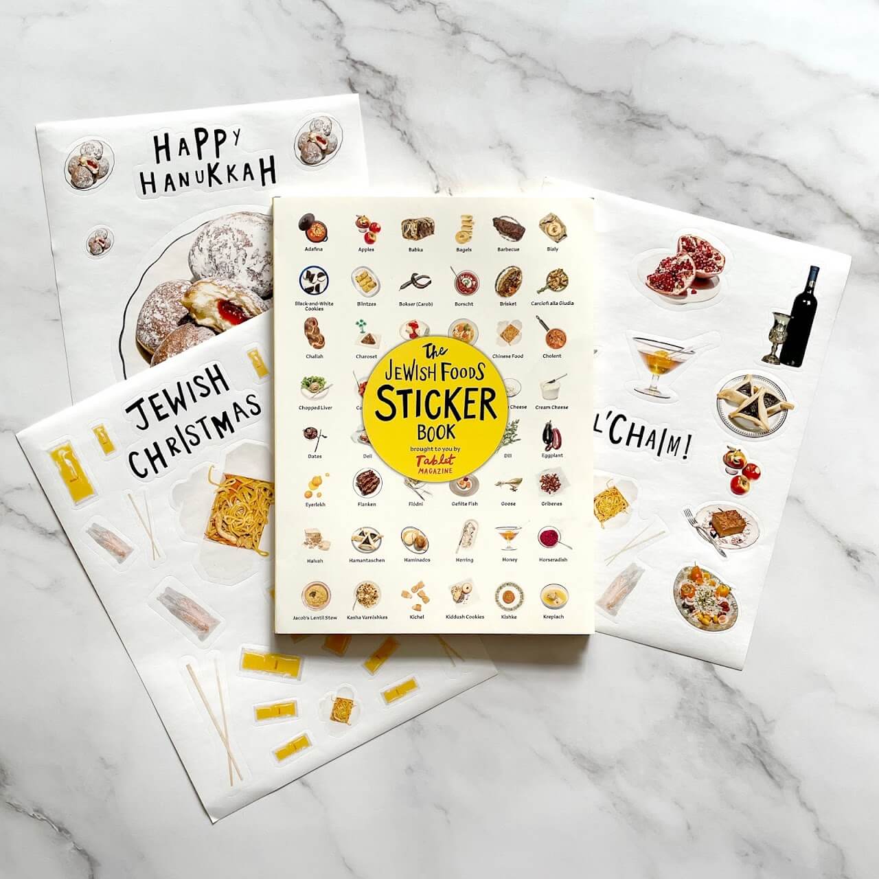 Artisan - The Jewish Foods Sticker Book - ModernTribe