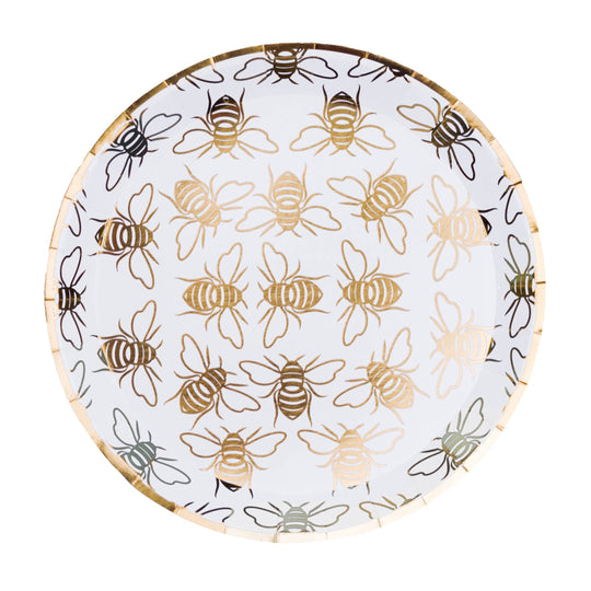 Hey Bae-Bee, Disposable Dessert Plates - Set of 8