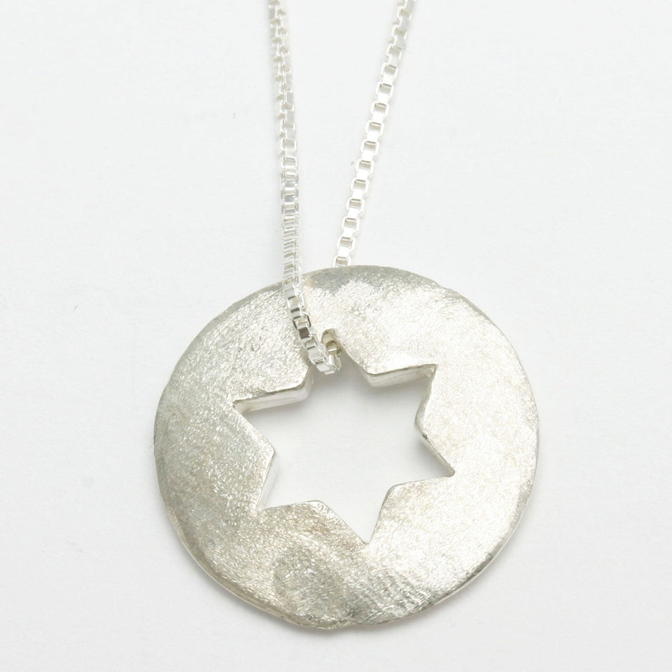 Bareket Jewelry - Open Star of David Necklace - Sterling Silver - ModernTribe