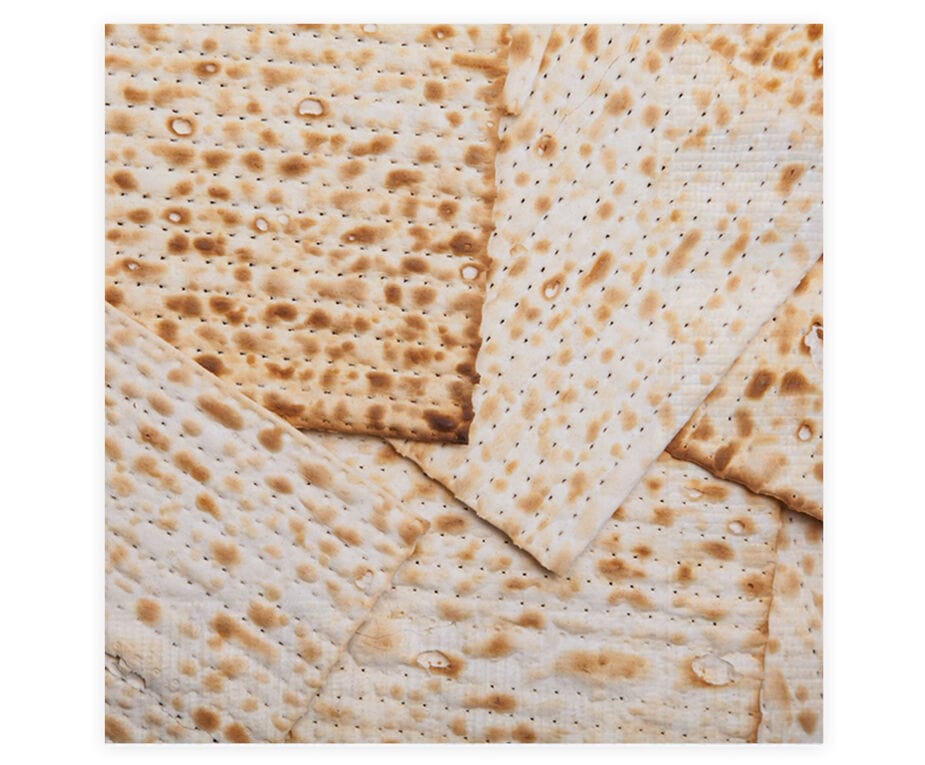 Cazenove - Paper Matzah Printed Napkins - Set of 20 - ModernTribe