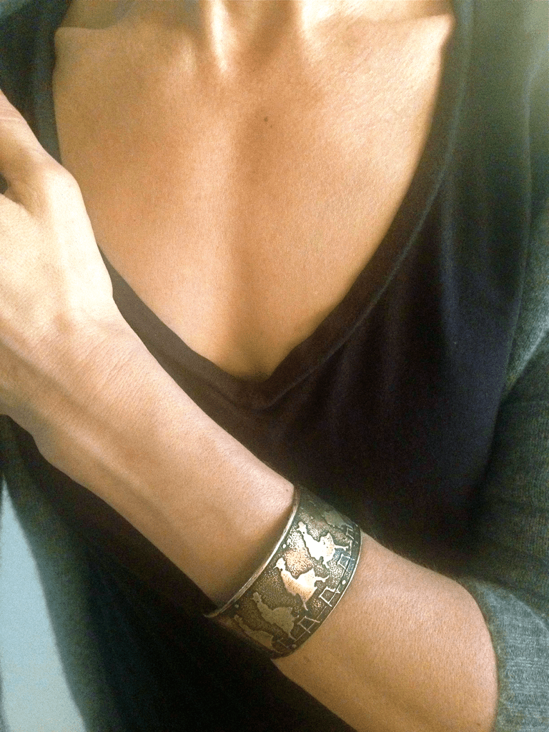 Marla Studio - Leap of Faith Bronze Cuff Bracelet by Marla Studio - ModernTribe