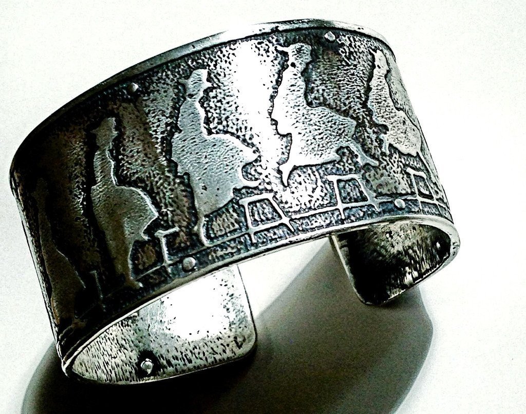 Marla Studio - Leap of Faith Sterling Silver Cuff Bracelet by Marla Studio - ModernTribe
