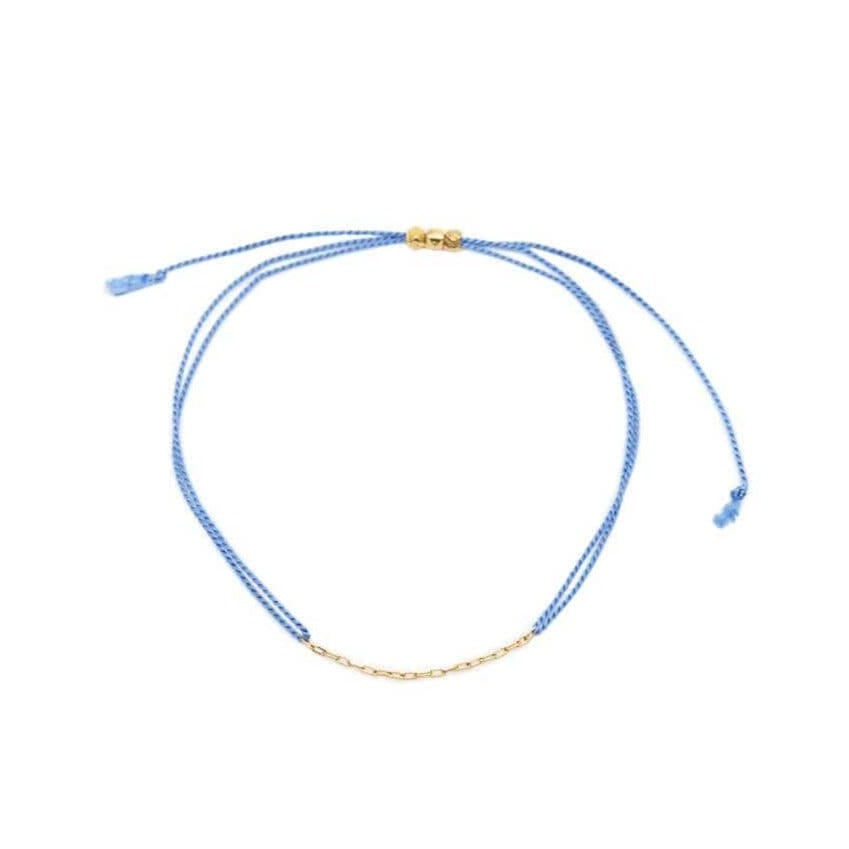 MAS Designs Jewelry Bracelets Silver Ukraine Silk Bracelet Fundraiser - 100% of Sales Go to Ukraine