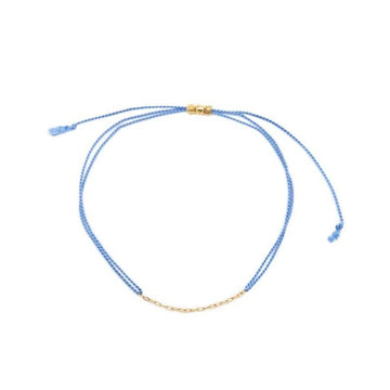 MAS Designs Jewelry Bracelets Silver Ukraine Silk Bracelet Fundraiser - 100% of Sales Go to Ukraine