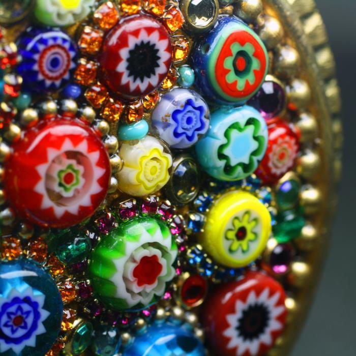 Michal Golan - Michal Golan Handmade Multi - Bead Menorah - ModernTribe