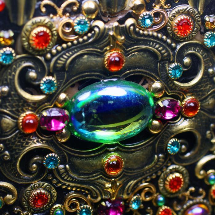 Michal Golan - Michal Golan Handmade Bright Crystal Menorah - ModernTribe