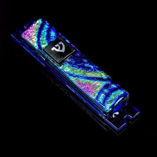 Metallic Glass Mezuzah