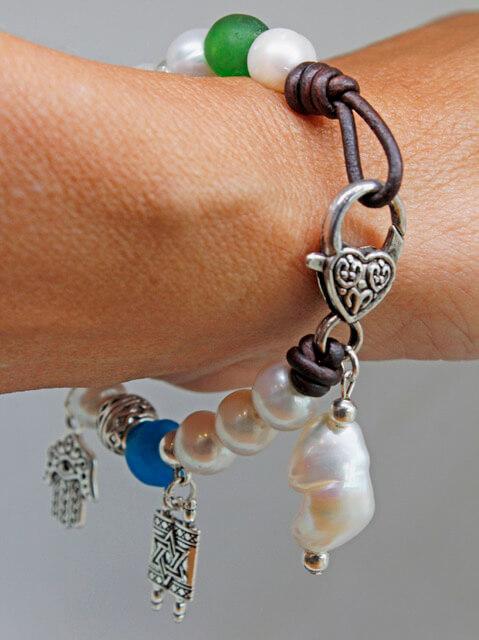My Tribe by Sea Ranch Jewelry Bracelets Heart Strings Charm Bracelet
