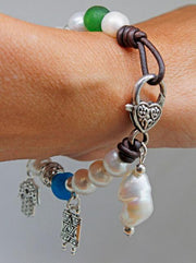 My Tribe by Sea Ranch Jewelry Bracelets Heart Strings Charm Bracelet