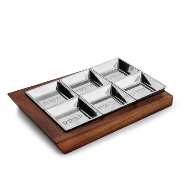 Nambé - Geo Seder Plate by Nambé - ModernTribe