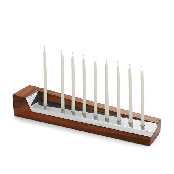 Nambé - Geo Menorah by Nambé - ModernTribe