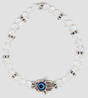 My Tribe by Sea Ranch Jewelry Bracelets Glass Beaded Stretch Bracelet- Star of David or Hamsa