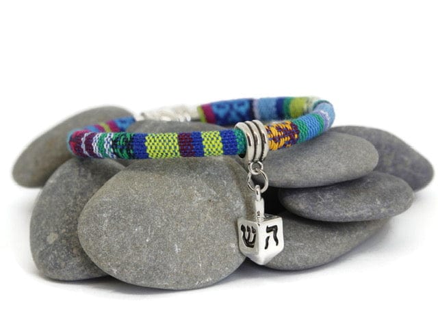My Tribe by Sea Ranch Jewelry - Dreidel Woven Cotton Bracelet - ModernTribe