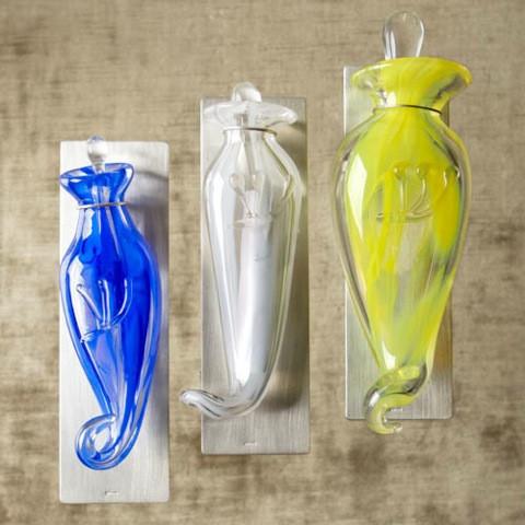 Mazel Tov Glass - Brights! Wedding Glass Heirloom Vases, Bowls, or Mezuzah Cover - ModernTribe