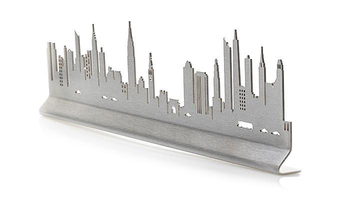 Valerie Atkisson - Manhattan Skyline Menorah - ModernTribe
