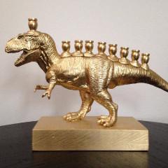 The Vanilla Studio - Menorasaurus Rex in Gold - ModernTribe