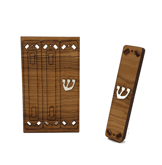 Wooden DIY Mezuzah