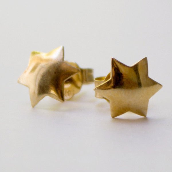 Other - Star of David Earrings in Yellow Gold - ModernTribe