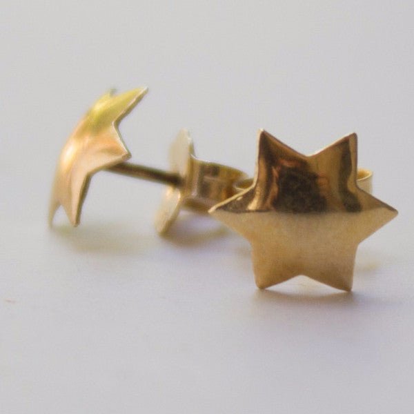 Other - Star of David Earrings in Yellow Gold - ModernTribe
