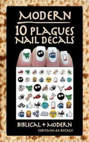 Midrash Manicures Decal Default Modern 10 Plagues Nail Decals
