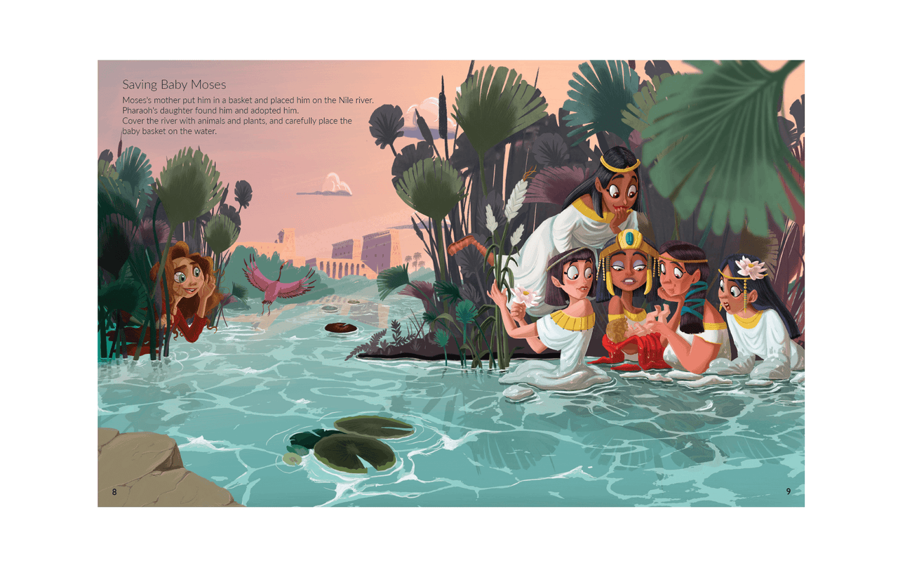 Ella and Noah - Ella and Noah Celebrate Passover: Sticker Activity Book - ModernTribe