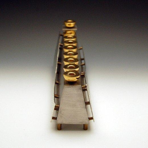 Joy Stember - Negev Menorah by Joy Stember - ModernTribe