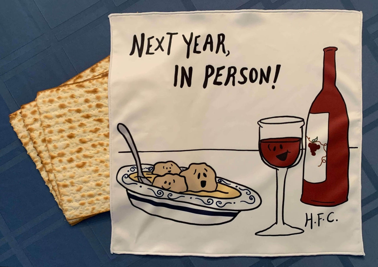 Midrash Manicures - Next Year in Person Matzah Cover - ModernTribe