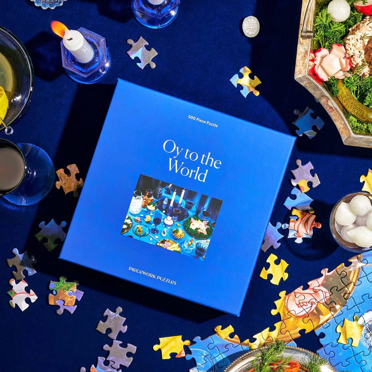 Piecework Puzzles - Oy to the World Puzzle - 500 Pieces - ModernTribe