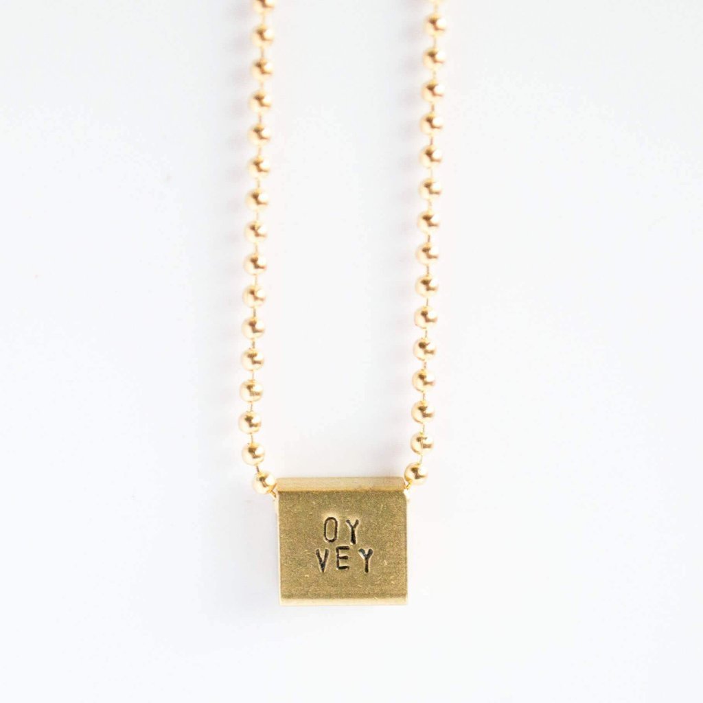 Grey Theory Mill - Oy Vey Necklace - ModernTribe