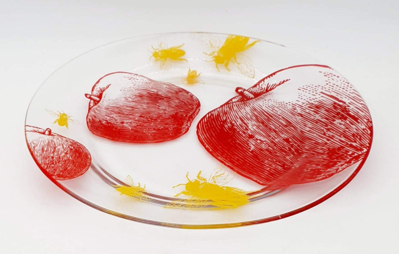 Barbara Shaw - Apple and Bee Plate - ModernTribe
