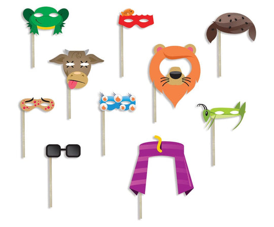 10 Plagues Photo Booth Props