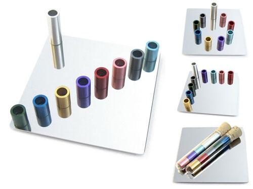 Laura Cowan - Travel Magnetic Menorah by Laura Cowan - ModernTribe