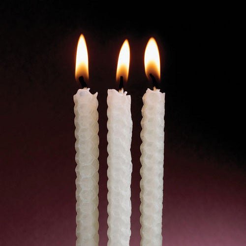 Beeswax Hanukkah Candles