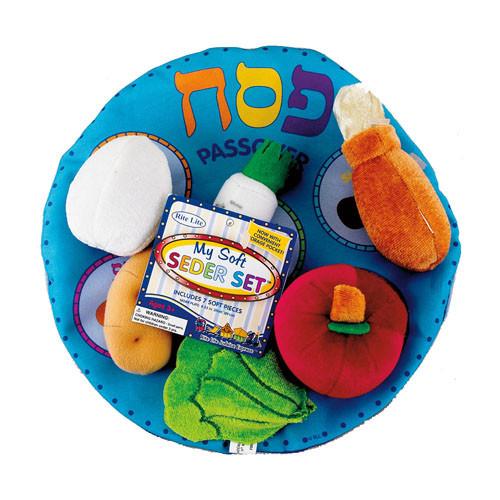Rite Lite - Deluxe Soft Seder Set in Reusable Pouch - Ages 3+ - ModernTribe