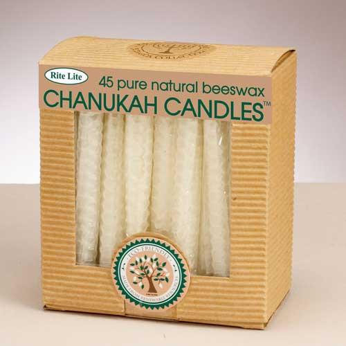 Rite Lite Candles Default Beeswax Hanukkah Candles