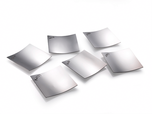 Laura Cowan - Travel Dune Seder Plate - Stainless Steel by Laura Cowan - ModernTribe