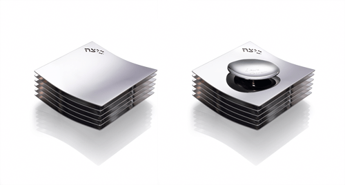 Laura Cowan - Travel Dune Seder Plate - Stainless Steel by Laura Cowan - ModernTribe