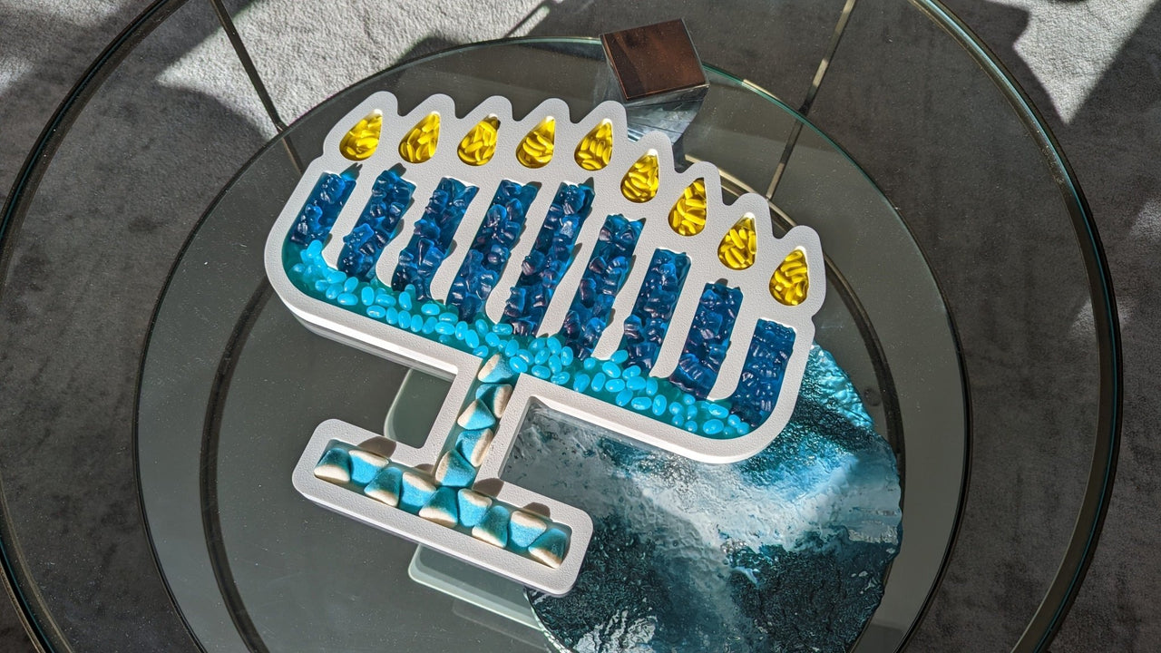 Makher Shop - Menorah Nut Tray / Candy Tray - ModernTribe