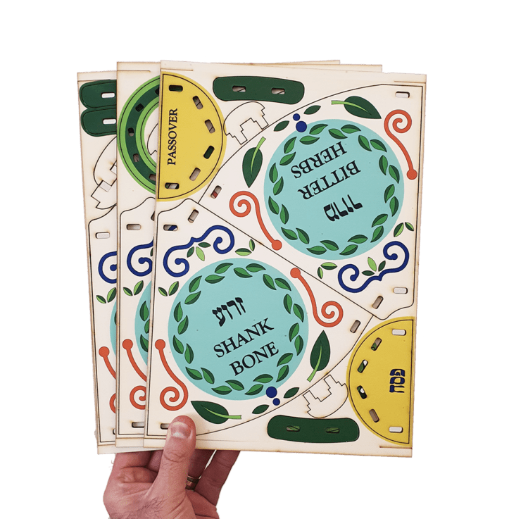 Touchwoodesign - DIY Wood Seder Plate Puzzle - ModernTribe