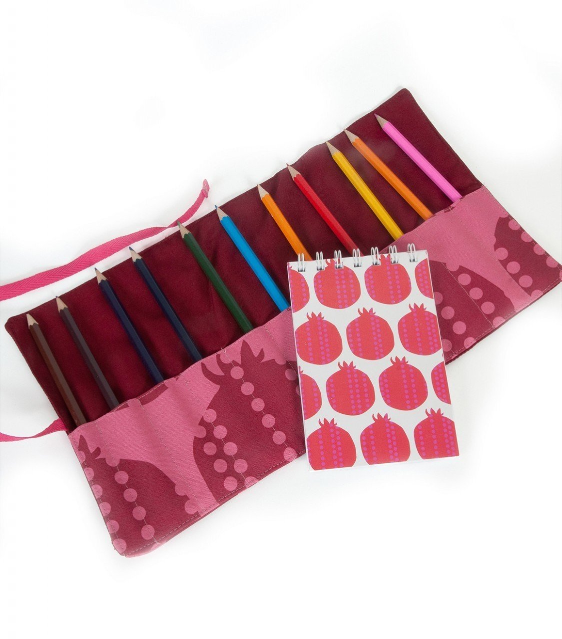 Barbara Shaw - Pomegranate Pencil Roll - ModernTribe