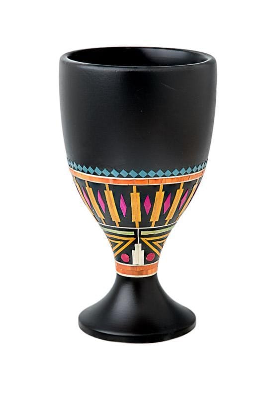 Copa Judaica - Pharonic Dark Wood Miriam Cup - ModernTribe